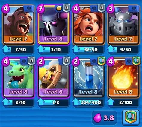 clash royale decks arena 7